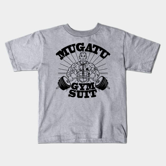 Mugatu Gym suit Kids T-Shirt by LegendaryPhoenix